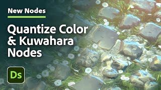 New Nodes in Substance 3D Designer  Quantize Color amp Kuwahara Filter Tutorial  Adobe Substance 3D [upl. by Ori]