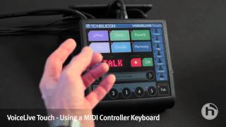 VoiceLive Touch  Using a MIDI Controller Keyboard [upl. by Chloette]