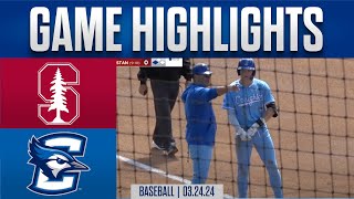 Creighton Baseball Highlights at Stanford 32424 [upl. by Acalia182]