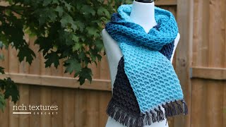 Bethany Scarf Crochet Pattern [upl. by Suirada]