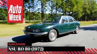 NSU Ro 80 1972  Klokje Rond Klassiek [upl. by Hgielrebma938]