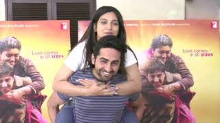 Dum Laga Ke Haisha Celebrations For Winning National Award  Ayushmann khurrana Bhumi Pednekar [upl. by Netsyrk]