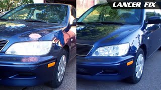 Lancer Fix 3  Filling Sanding Painting Polishing  Trial and Error [upl. by Stephi52]