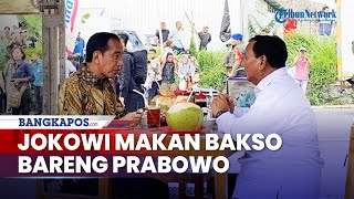 Jokowi Ungkap Pembicaraan saat Makan Bakso Pinggir Jalan Bareng Prabowo di Magelang [upl. by Quintina]