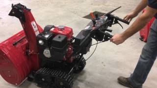 Honda Snowblower Controls Overview [upl. by Sou]