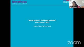 Charlas Beneficios Estudiantiles 2022 [upl. by Devol955]