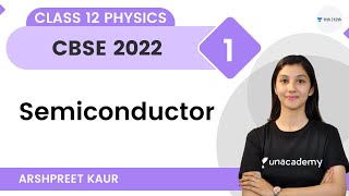 SemiconductorL1  Class 12 Physics  Unacademy Class 11amp12  Arshpreet Kaur [upl. by Ikoek]