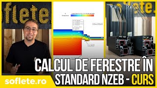 CURS 9  Calcul de ferestre in standard nZEB Analiză pe profile PVC și detalii de montaj [upl. by Bale494]