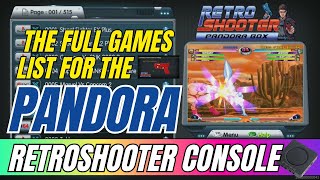 Retro Shooter Console Full Games List  Pandora Box [upl. by Lizbeth]