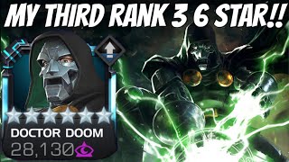 6 Star Rank 3 DOCTOR DOOM Rank Up amp Gameplay  12 ENDGAME BOSSES ULTIMATE SHOWCASE [upl. by Aniakudo]