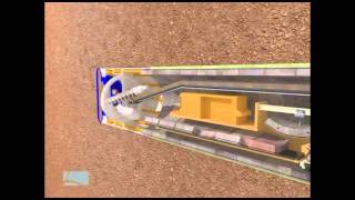 Alaskan Way Viaduct  Tunnel Boring Machine Animation [upl. by Raney5]