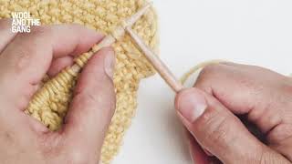 Comment tricoter une couverture pour bébé  Tutoriel étape par étape soustitres en Français [upl. by Bunns645]