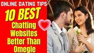 ❤️10 BEST Chatting Websites Better Than Omegle 2024 [upl. by Kotto854]