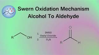 Swern Oxidation Mechanism Alcohol To Aldehyde  Organic Chemistry [upl. by Zoara]