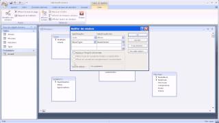 Access  Modèle relationnel de données [upl. by Akcimat]