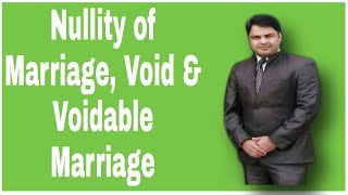 Nullity of marriage under the Hindu Marriage Act 1955 [upl. by Zoie]