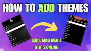 How to install Themes on Lexis Mod Menu [upl. by Eednus]