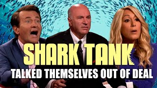 Top 3 Entrepreneurs Who Talked Themselves Out Of A Deal  Shark Tank US  Shark Tank Global [upl. by Leik]