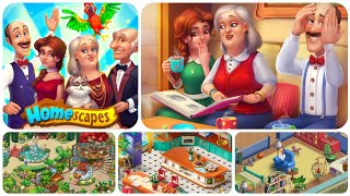 Homescapes  All Areas Completed • All Rooms Completed homescapes [upl. by Ettevi804]