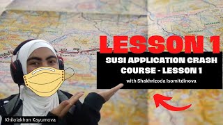 SUSI Application crash course Lesson 1 with winner of the program Shakhrizoda [upl. by Lorien808]