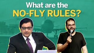 Kunal Kamra Arnab Goswami Row What Are NoFly Rules  NewsMo [upl. by Whitten]