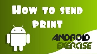 How to send print  App inventor 2 [upl. by Oicnerolf]