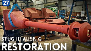 WORKSHOP WEDNESDAY Repairing the traverse guides and test fitting the STUG III G gun [upl. by Zaneski]