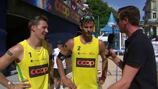 Coop Beachtour Beeler  Krattiger gewinnen in Olten [upl. by Anastasia484]