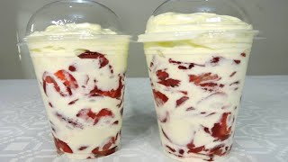 COMO HACER DELICIOSAS FRESAS CON CREMA  CocinablogOficial [upl. by Nwahsit]