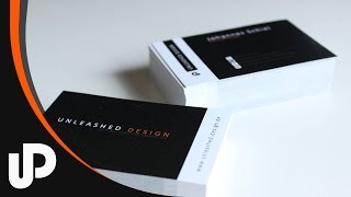 VisitenkartenBusiness Cards Tutorial [upl. by Ahseym927]