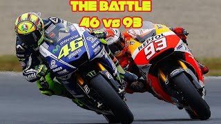 Valentino Rossi VS Marc Marquez Epic Battles [upl. by Irot]