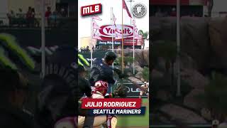 JULIO RODRIGUEZ CONECTA HOME RUN DE 378 PIES VS TYLER ANDERSON mlb juliorodriguez seattlemariners [upl. by Edia]