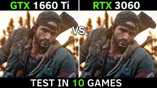 GTX 1660 Ti vs RTX 3060  Test In 10 Games  1080p [upl. by Rasecoiluj]