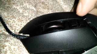 Logitech G502  Scroll Wheel Test [upl. by Mannos]