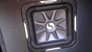 Kicker L7 10in Solo Baric  Review  Car Body FLEX [upl. by Capps]