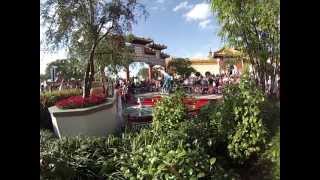 Chinese Acrobats at Epcots World Showcase [upl. by Yumuk]