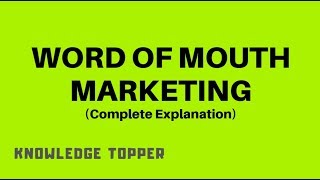 5 Simple Steps to Grow Your Business with WordofMouth Marketing – Talk Triggers [upl. by Mariko]