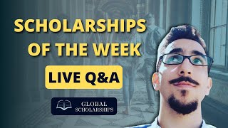 Global Scholarships “Q amp A” And Scholarship Analysis 02092024 [upl. by Rajiv12]