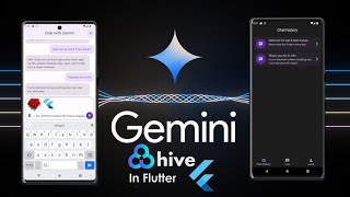 7 Flutter Google Gemini Chat Bot with Hive local storage  Finalize Sending text message [upl. by Ened]