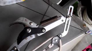 Adjusting your pole pruner lopperwmv [upl. by Rizika]