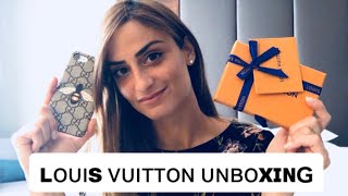 Louis Vuitton Unboxing amp Gucci Reveal [upl. by Anerbes]