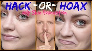 HACK OR HOAX  Wayne Goss Life Changing Foundation Tip For Oily Skin [upl. by Ilan]