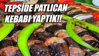 Tepside Patlıcan Kebabı Hazırladık [upl. by Annairdua]