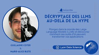 Décryptage des LLMs audelà de la hype [upl. by Aicnetroh]