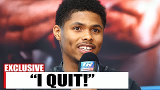 Shakur Stevenson Drops Bombshell Response After Getting Booed by Crowd [upl. by Chaudoin651]