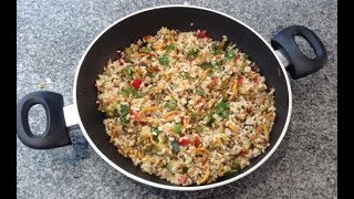 Arroz integral con Verduras y Setas [upl. by Annaes]