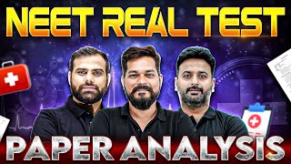 NEET Real Test  Complete Paper Analysis  NEET 2024 [upl. by Beora423]