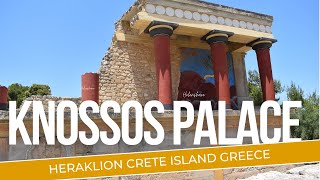 Knossos palaceCrete Greece Travel4k [upl. by Cerellia]