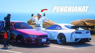 KEI MENYERGAP PENCURI SKYLINE R34  TERNYATA ORANG INI YANG MENCURI  GTA 5 ROLEPLAY [upl. by Florin580]