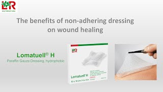 Lomatuell® H Wound Dressing  The benefits of nonadhering dressing on wound healing [upl. by Cleaves469]